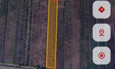 Tanah Pinggir Jalan Parit Keladi. Ukuran 25x344. Harga 350 jt