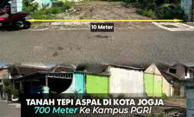 Tanah di Wirobrajan Kota Jogja 700 meter ke Universitas Pgri