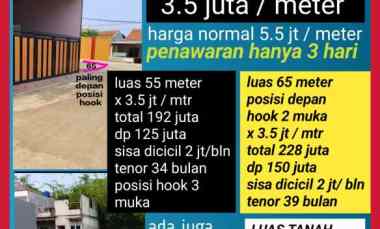 Tanah Dijual di Perigi baru pondok aren tangerang selatan