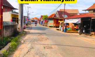 dijual tanah pinggir jalan pangkalan benteng