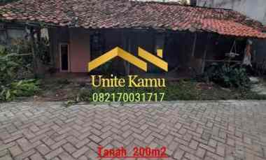 Tanah 200m2 Murah Rp.3,8jt/m2, Pdk Jati, Jurang Mangu Barat