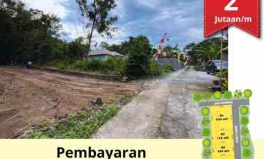 Tanah di Ngemplak dekat Kampus UII Terpadu Jalan Kaliurang