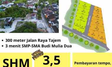 Tanah di Wedomartani dekat Budi Mulia Dua Jalan Raya Tajem