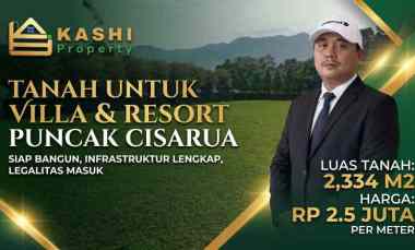 Tanah Dijual di puncak cisarua bogor