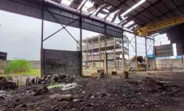 Bekas Pabrik Hitung Tanah di Jetis Mojokerto, Jawa Timur