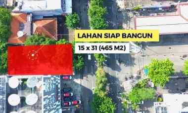 Tanah Pusat Kota Nol Jalan Kembar Kusuma Bangsa, Surabaya