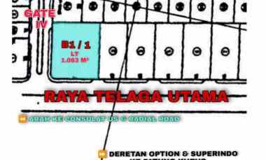 Tanah Komersial Citraland Jalan Kembar Lebar Shm Bisa Kpt Bank