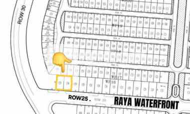 Jual 2 Kavling Tanah Jejer di Jalan Raya Waterfront Citraland Surabaya