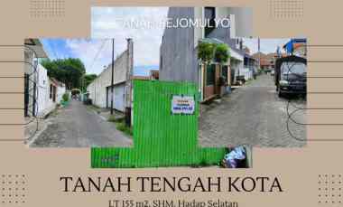 dijual tanah rejomulyo