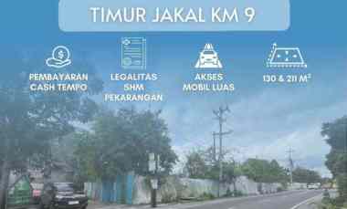 Tanah Kavling Timur Jalan Kaliurang km 9 Shm Pekarangan Cash Tempo