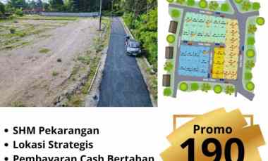 dijual tanah sanggrahan caturharjo