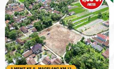 dijual tanah sanggrahan caturharjo