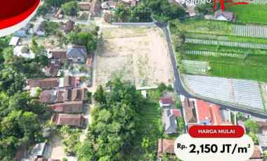 dijual tanah sanggrahan caturharjo sleman