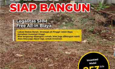 dijual tanah sawangan