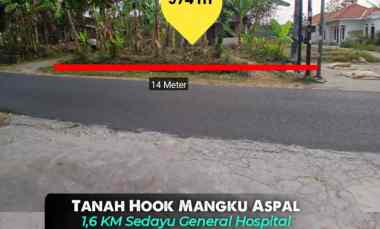 Tanah Hook Mangku Aspal Area Perumahan Sedayu, Bantul 1,6 km jl. Jogj