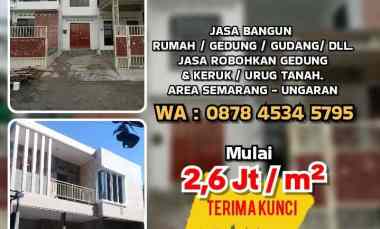 Jasa Bangun Rumah. Jasa Robohkan Gedung, Keruk dan Urug Tanah
