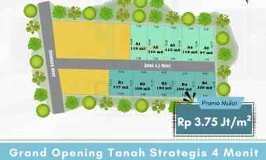 Grand Opening Tanah Pekarangan 3 menit dari Pasar Stan Maguwoharjo