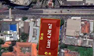 dijual tanah senen jakarta pusat