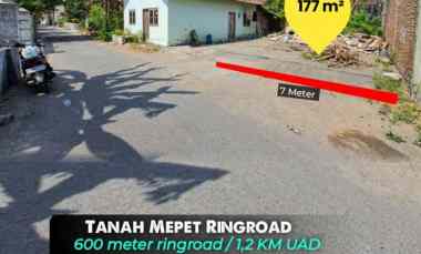 Tanah di Bangunharjo, Sewon, Jogja 600 meter Ringroad 1 km Kampus U