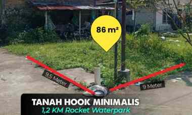 Tanah Hook Minimalis di Sidomoyo, Godean 1,2 km Rocket Waterpark