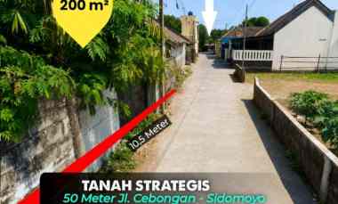 dijual tanah sidomoyo
