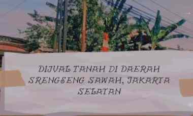 dijual tanah srengseng sawah