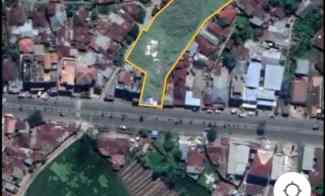 dijual tanah strategis tepi jalan kota padang