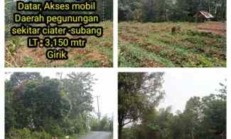 dijual tanah subang