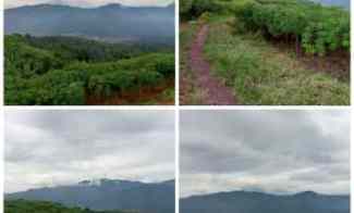 Tanah Dia Atas Bukit View Menghadap Pegunungan Sumedang Jawa Barat