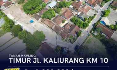 Tanah Shm Siap Baliknama Timur Pasar Gentan hanya 2,8juta Per meter