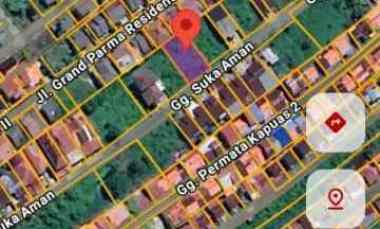 Dijual Tanah Kosong Uk 15x25 Tanjung Raya 2 Gg Suka Aman. 285 jt