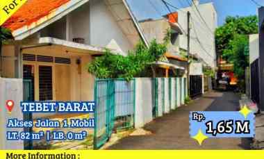 Tanah Dijual di Tebet Barat
