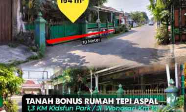 Tanah Bonus Rumah Lama Tepi Aspal di Berbah, Sleman 1,3 km Kidsfun