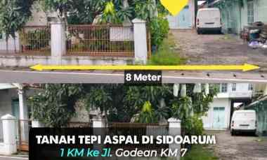 Tanah Tepi Aspal Strategis di Sidoarum, jl. Godean km 7 3 km Kampus