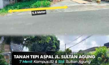 Tanah Tepi Aspal di Timbulharjo, Sewon 2,5 km ke Kampus Isi