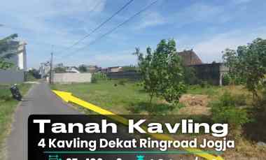 Tanah Kavling Strategis Pinggir Aspal, dekat Ringroad Gamping, Sleman