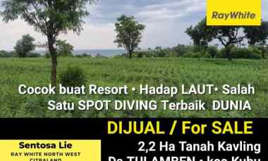 dijual tanah tulamben