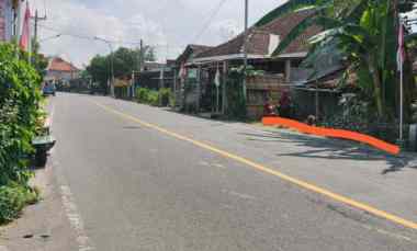 Dijual Tanah Pekarangan Mangku Jalan Raya Tulung Harga hanya 3,5