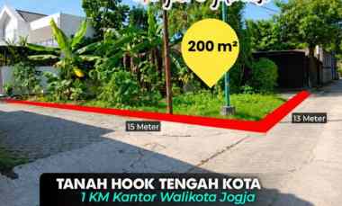 Tanah Luas di Umbulharjo Kota Jogja dekat Kantor Walikota Kampus Uad