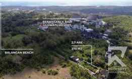 270 m2 Land Plot For Sale Freehold in Ungasan Kuta Selatan Bali