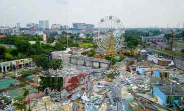 Dijual Lahan Ex Surabaya Carnival Jalan Propinsi Tol Waru Juanda