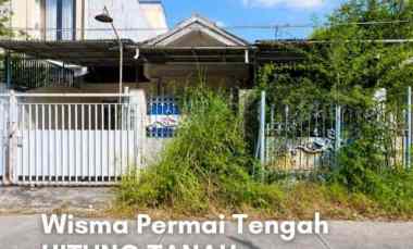 dijual tanah wisma permai tengah