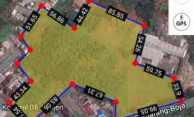 Dijual Tanah Zona Kuning di jl Raya Mijen Semarang