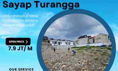 Dijual Turun Harga Tanah Strategis di Sayap Turangga