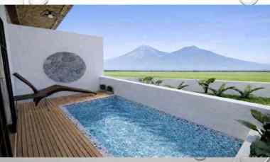 Villa View Gunung Merapi dan Merbabu dekat Amanjiwo Borobudur