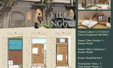 Villa Dijual di Desa Munggu, kec Mengwi, kab Badung bali