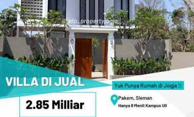 Villa Dijual di Jakal km 17 Pakem Sleman