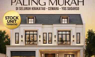 dijual villa jalan amal krakatau cemara