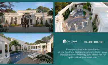 Dijual Rumah Siap Huni di Komplek Eco Park Residence - Medan