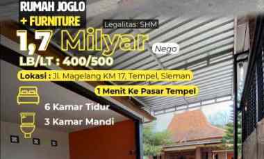 dijual villa tempel